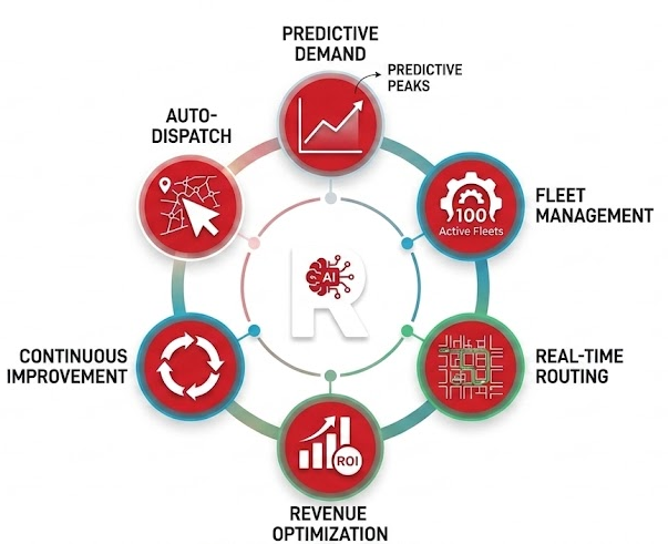 RideLogic Taxi Dispatch Software